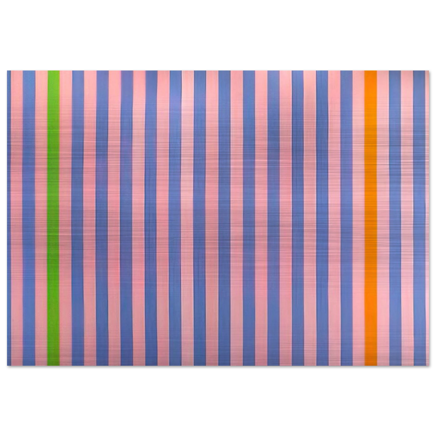 Sweet Score-Skylark - 1960 - Gene Davis Brushed Aluminum Print - 70x100 cm / 28x40 inches | Gene Davis Aluminum Print | Gene Davis Prints