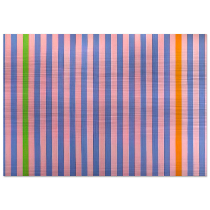 Sweet Score-Skylark - 1960 - Gene Davis Brushed Aluminum Print - 70x100 cm / 28x40 inches | Gene Davis Aluminum Print | Gene Davis Prints