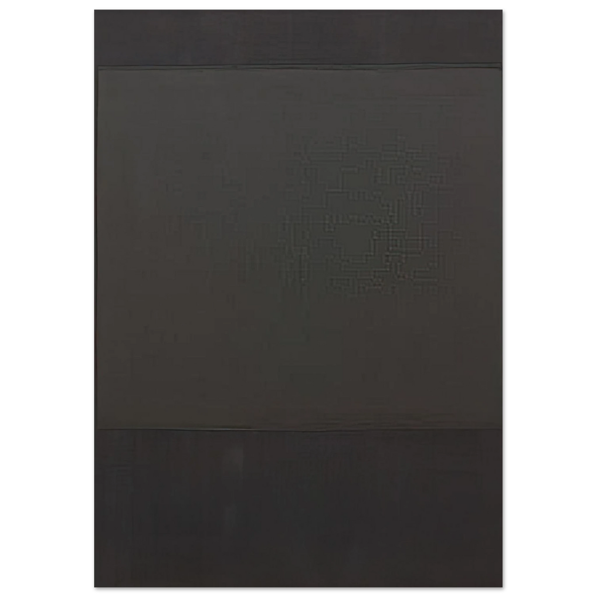 Mark Rothko - No. 2 - 1964 Wall Art - 21x29.7 cm / 8x12" - Premium Wooden Framed Poster With Fine Art Paper-canvas - Black frame