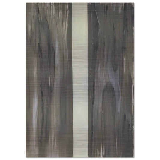 Moment - Barnett Newman Brushed Aluminum Print - 70x100 cm / 28x40 inches | Barnett Newman Aluminum Print | Barnett Newman Prints