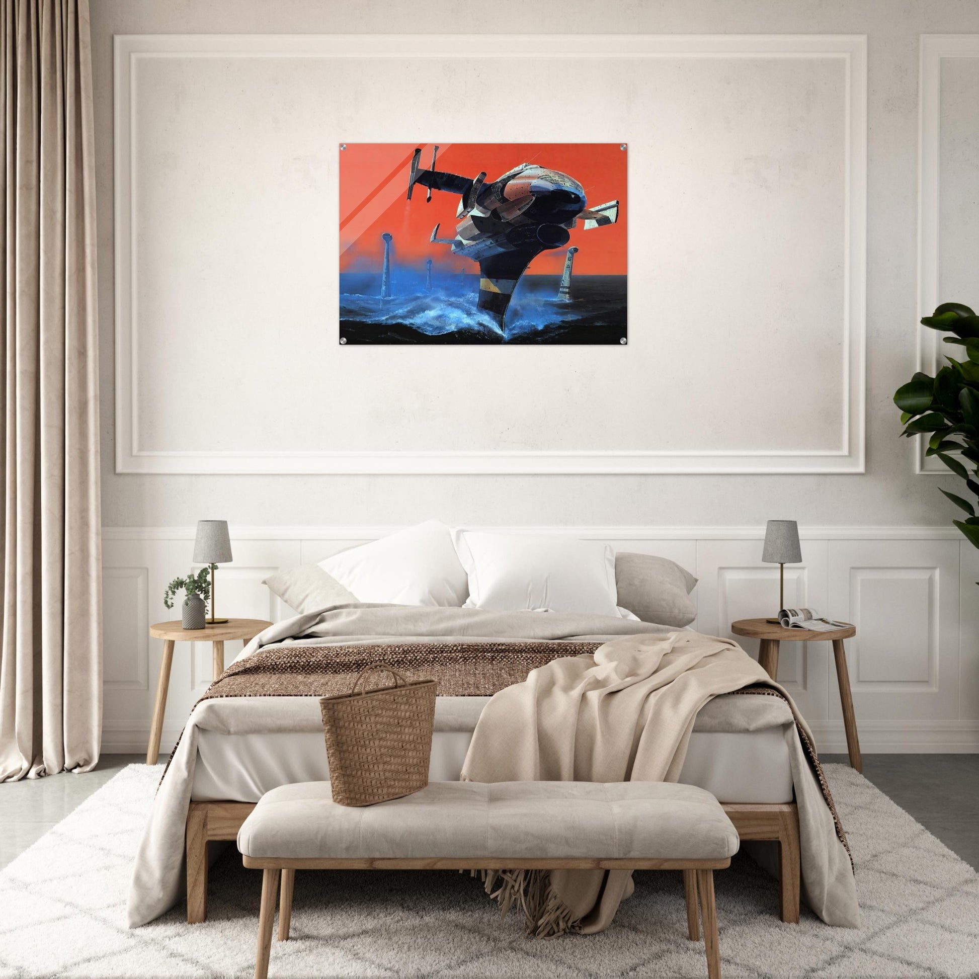 Chris Foss - Chris Foss Acrylic Print - 70x100 cm / 28x40″ inches