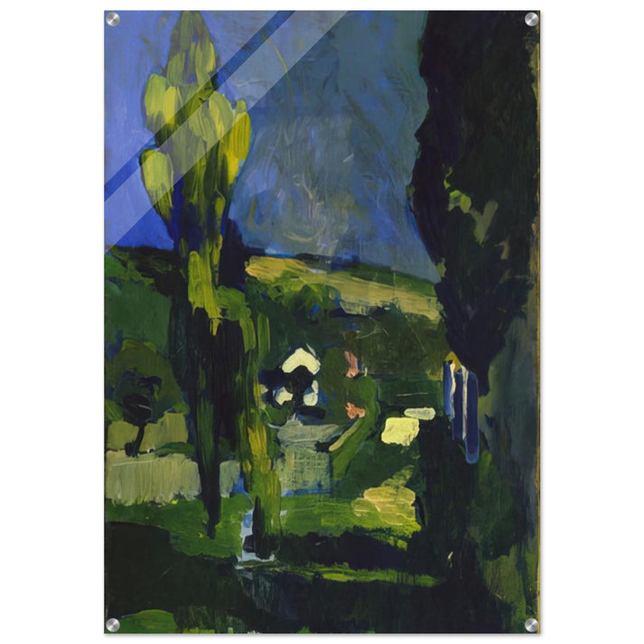 POPLARS 1900 - Andre Derain Acrylic Print - 70x100 cm / 28x40″ inches