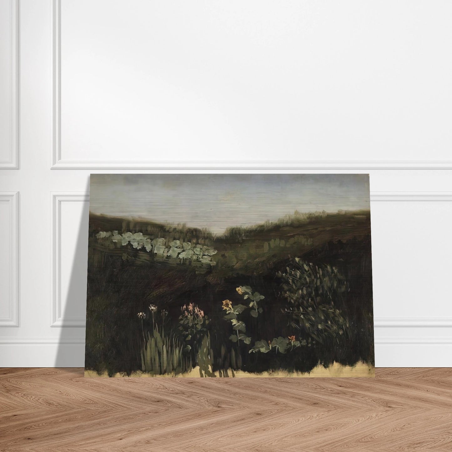 Sunflowers. Crimea - Arkhyp Kuindzhi Brushed Aluminum Print - 70x100 cm / 28x40 inches | Arkhyp Kuindzhi Aluminum Print | Arkhyp Kuindzhi Prints