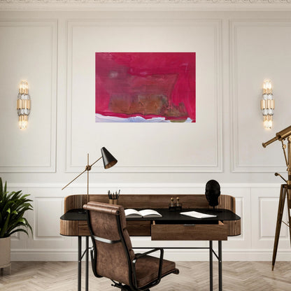 Renaissance, 1971- - Helen Frankenthaler Brushed Aluminum Print - 70x100 cm / 28x40 inches | Helen Frankenthaler Aluminum Print | Helen Frankenthaler Prints