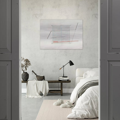 Acrilico K - 1979 - Bice Lazzari Brushed Aluminum Print - 70x100 cm / 28x40 inches | Bice Lazzari Aluminum Print | Bice Lazzari Prints