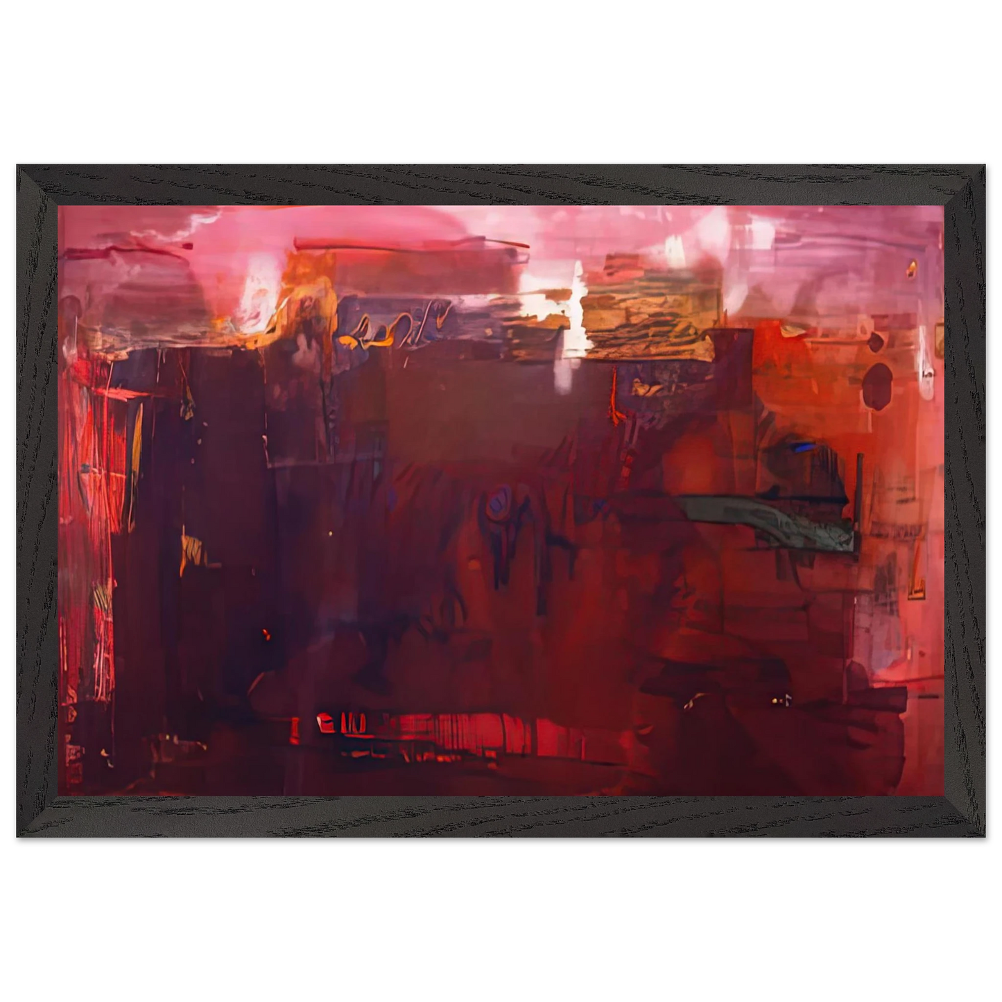 Helen Frankenthaler - Carousel, 1979- Wall Art - 28x40 inches / 70x70 cm - Canvas (Imperial)-canvas - -