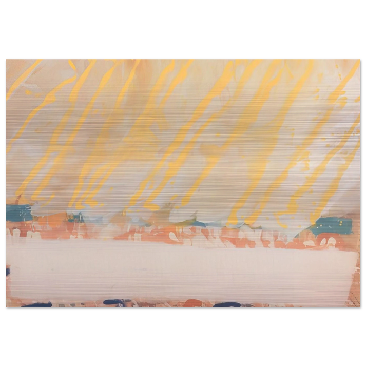 Paradise - 1979 - Albert Irvin Brushed Aluminum Print - 70x100 cm / 28x40 inches | Albert Irvin Aluminum Print | Albert Irvin Prints