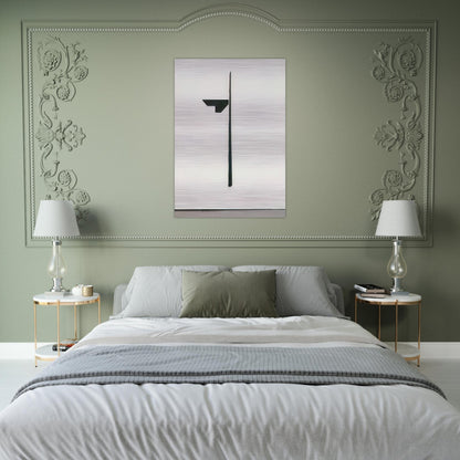 Butterfly II - 1969 - Blinky Palermo Brushed Aluminum Print - 70x100 cm / 28x40 inches | Blinky Palermo Aluminum Print | Blinky Palermo Prints