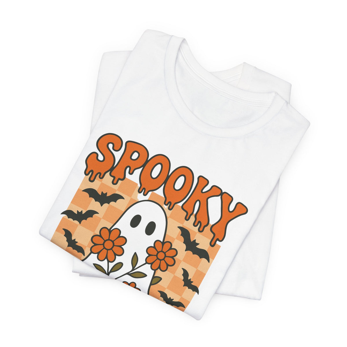 Maman Mystérieuse Groovy Vintage Fantôme Halloween Maman Mère