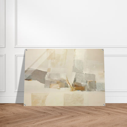 Untitled - 1970 - Kenzo Okada Acrylic Print - 70x100 cm / 28x40″ inches | Kenzo Okada Wall Art | Kenzo Okada Prints