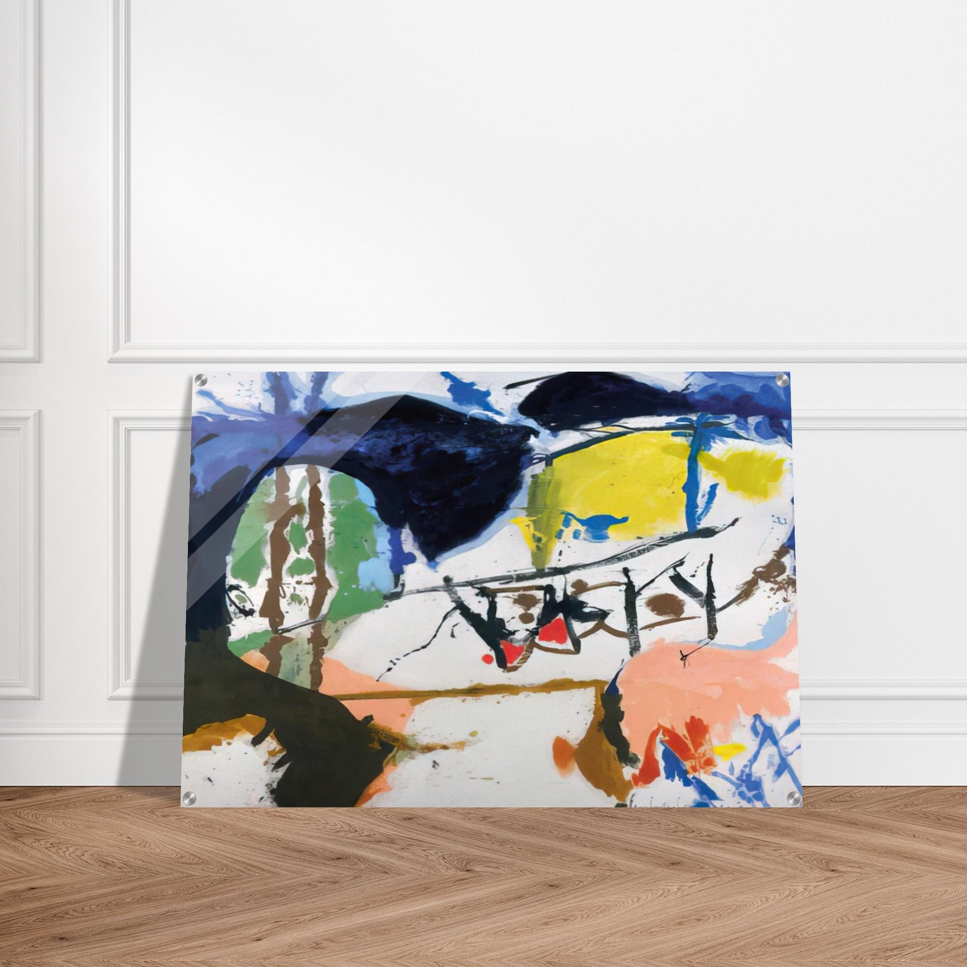 Acres - 1959 - Helen Frankenthaler Acrylic Print - 70x100 cm / 28x40″ inches | Helen Frankenthaler Wall Art | Helen Frankenthaler Prints