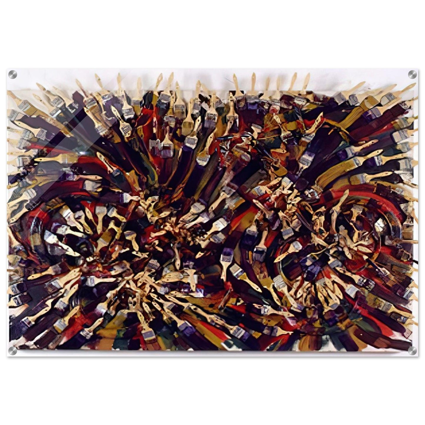 Untitled - 1995 - Arman Acrylic Print - 70x100 cm / 28x40″ inches | Arman Wall Art | Arman Prints