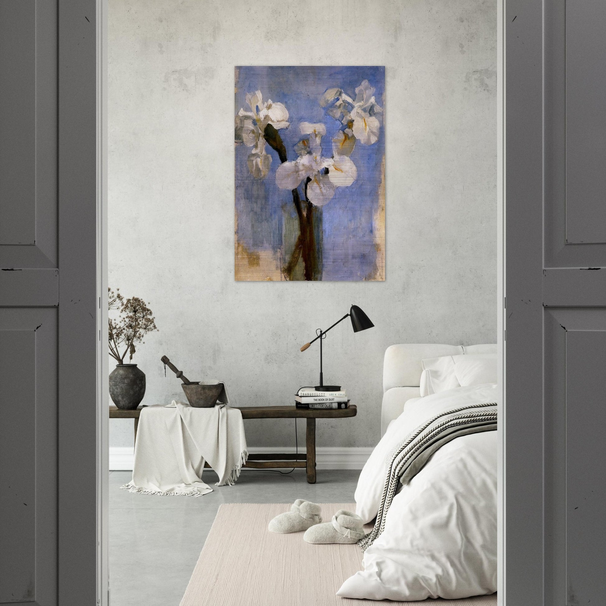 Flowers Sun - Piet Mondrian Brushed Aluminum Print - 70x100 cm / 28x40 inches | Piet Mondrian Aluminum Print | Piet Mondrian Prints