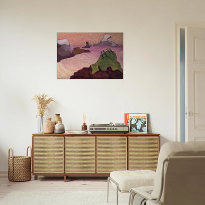 Oregon Coast - 1947 - Milton Avery Brushed Aluminum Print - 70x100 cm / 28x40 inches | Milton Avery Aluminum Print | Milton Avery Prints