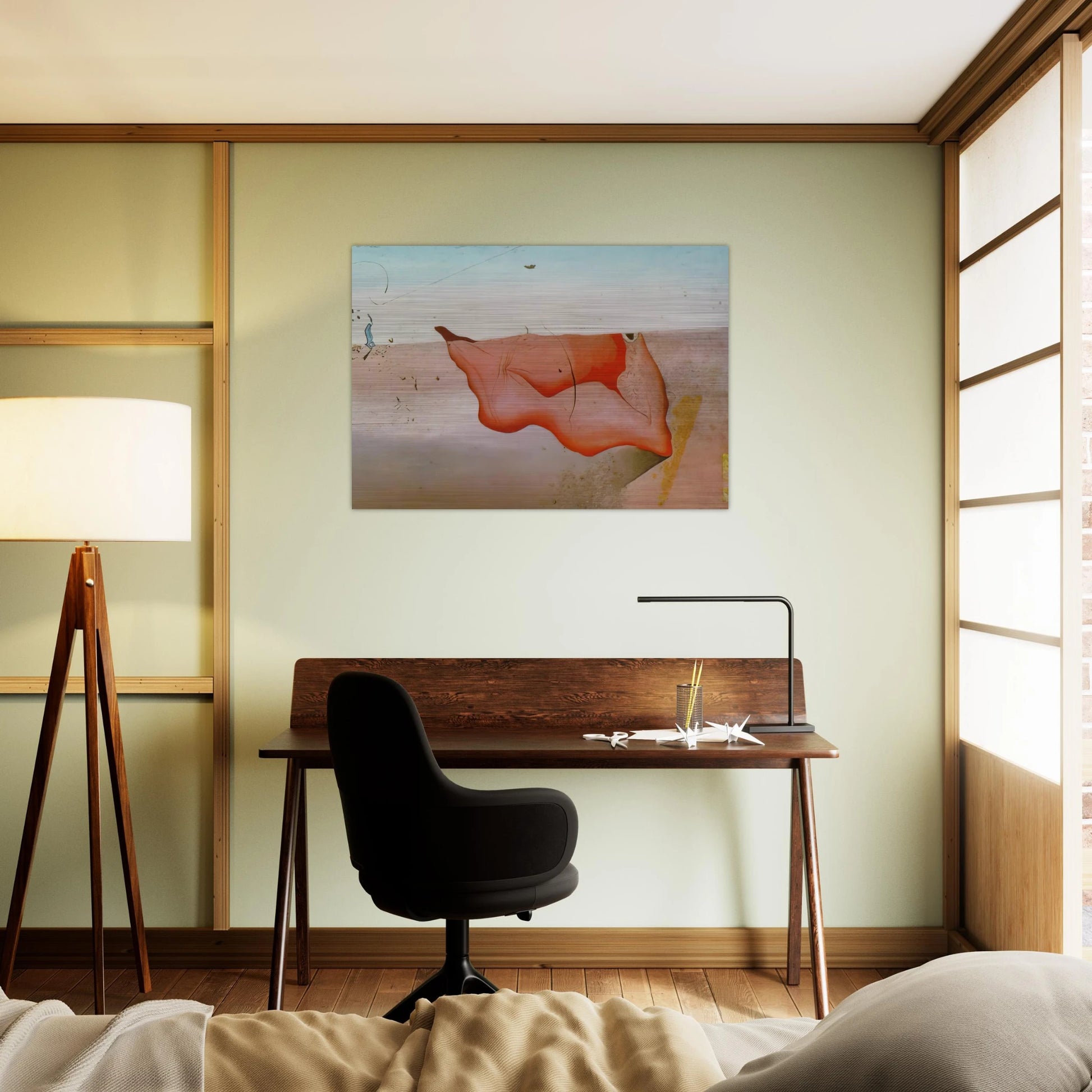 COMPOSITION - Salvador Dali Brushed Aluminum Print - 70x100 cm / 28x40 inches | Salvador Dali Aluminum Print | Salvador Dali Prints