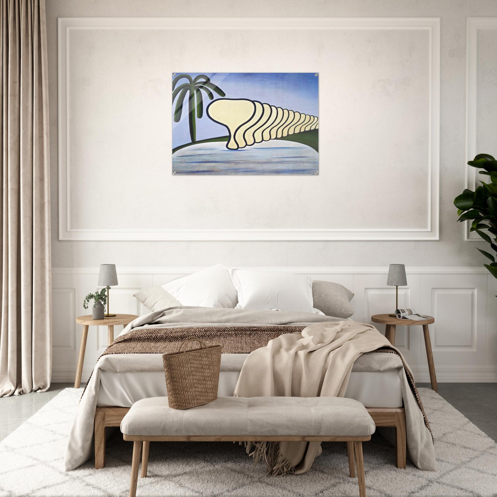 Sleep - Tarsila do Amaral Acrylic Print - 70x100 cm / 28x40″ inches