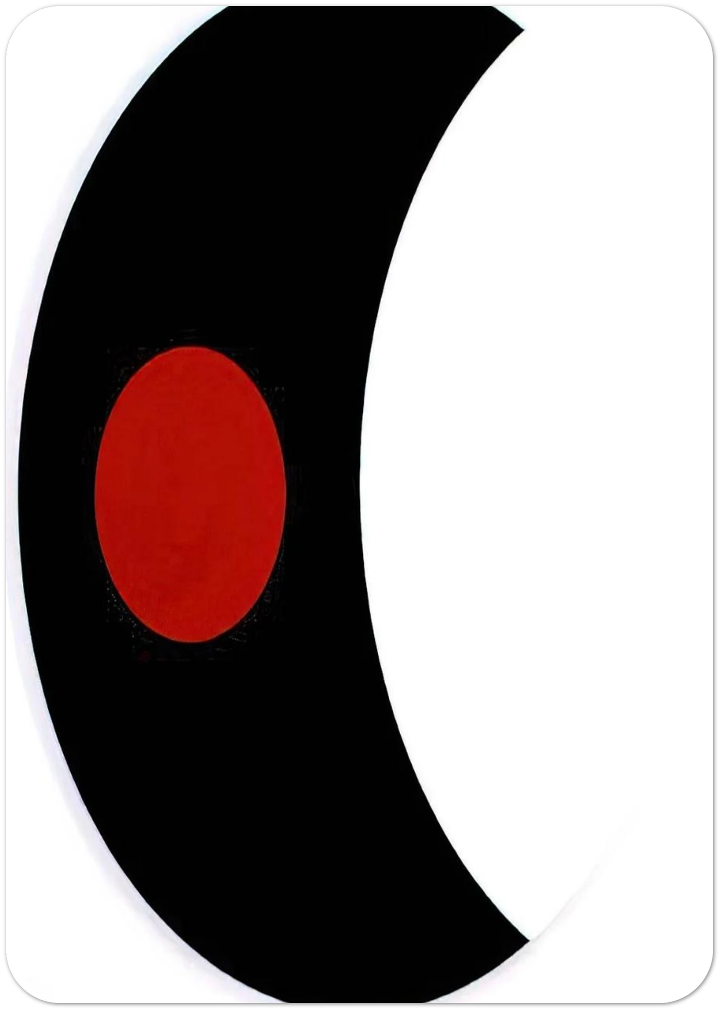 Omicron V - 1961 By Alexander Liberman Pack of 10 Post Cards | Alexander Liberman Post Cards | A6 (10.5 x 14.8 cm) - 4.1 x 5.8 inches