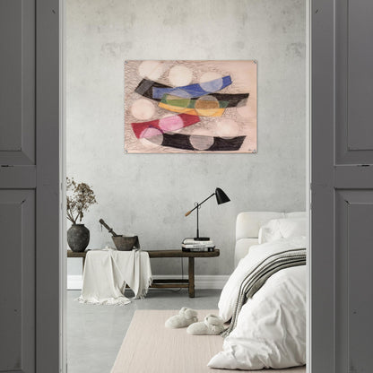 Floating Forms - Laszlo Moholy-Nagy Acrylic Print - 70x100 cm / 28x40″ inches