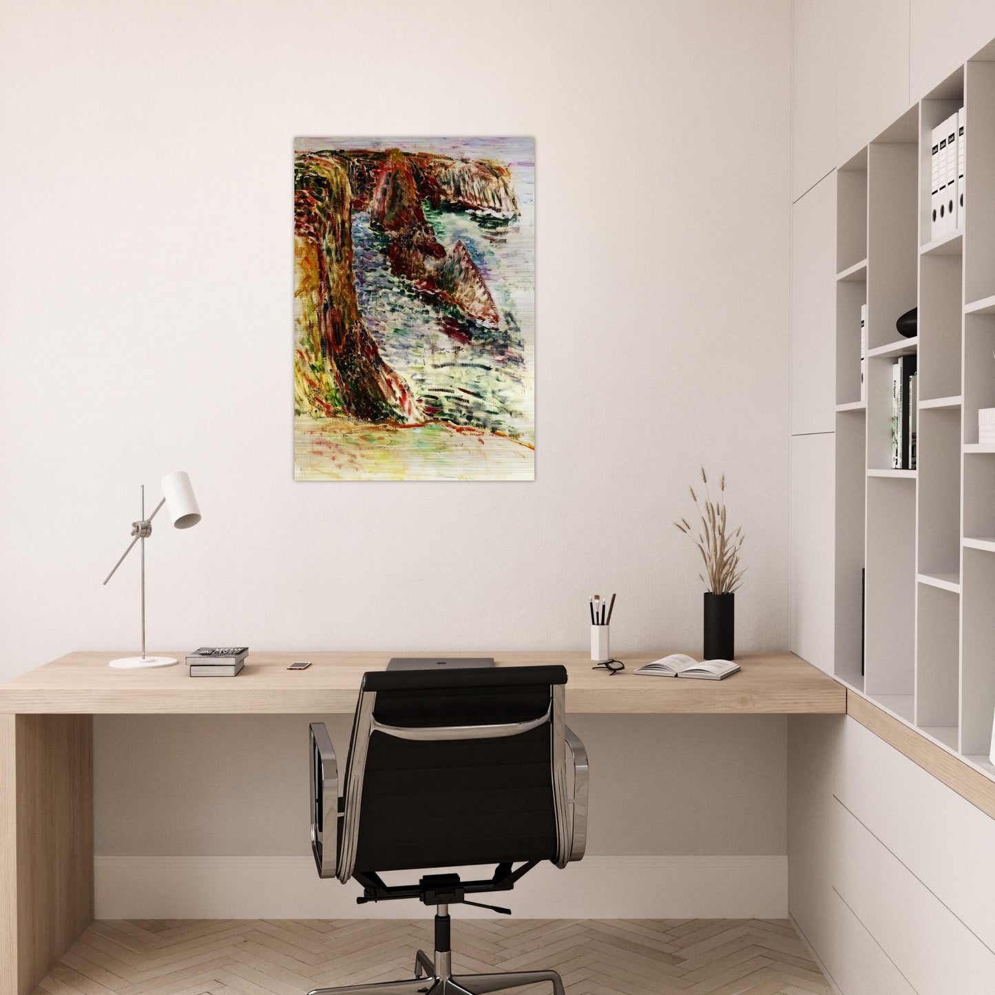 BELLE ILE EN MER 1897 - Henri Matisse Brushed Aluminum Print - 70x100 cm / 28x40 inches | Henri Matisse Aluminum Print | Henri Matisse Prints