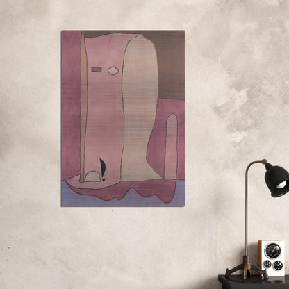 GARDEN FIGURE 1940 - Paul Klee Brushed Aluminum Print - 70x100 cm / 28x40 inches | Paul Klee Aluminum Print | Paul Klee Prints