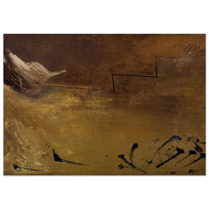 Sebastopol Autumn - 1961 - Hassel Smith Brushed Aluminum Print - 70x100 cm / 28x40 inches | Hassel Smith Aluminum Print | Hassel Smith Prints