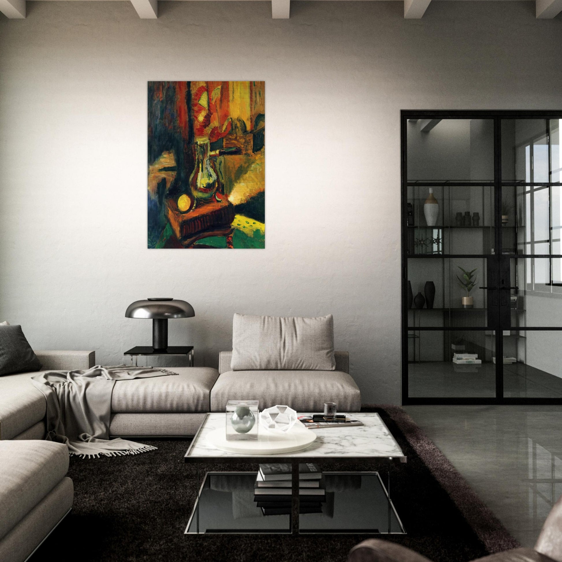 STILL LIFE WITH CHOCOLATE POT 1900 - Henri Matisse Brushed Aluminum Print - 70x100 cm / 28x40 inches | Henri Matisse Aluminum Print | Henri Matisse Prints