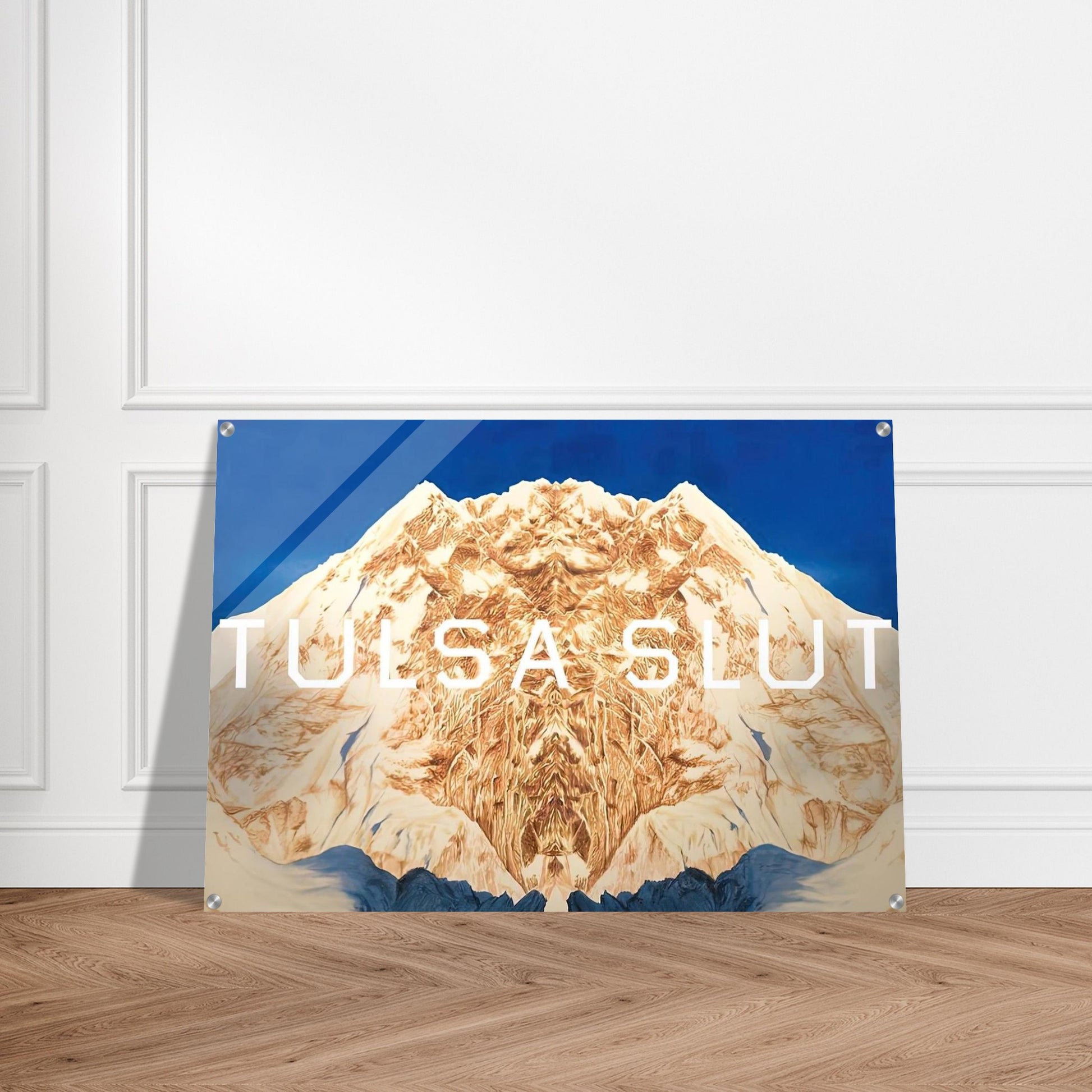 TULSA SLUT 2016 - Edward Ruscha Acrylic Print - 70x100 cm / 28x40″ inches