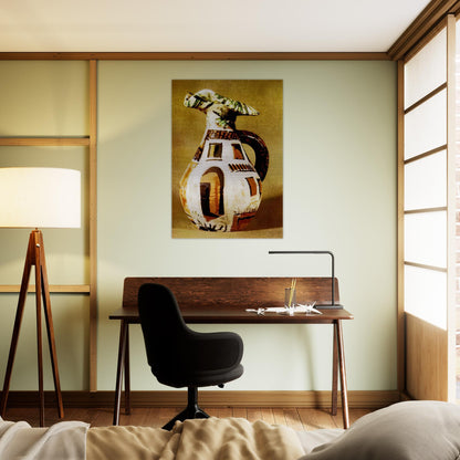 Jug with handle - Pablo Picasso Brushed Aluminum Print - 70x100 cm / 28x40 inches | Pablo Picasso Aluminum Print | Pablo Picasso Prints