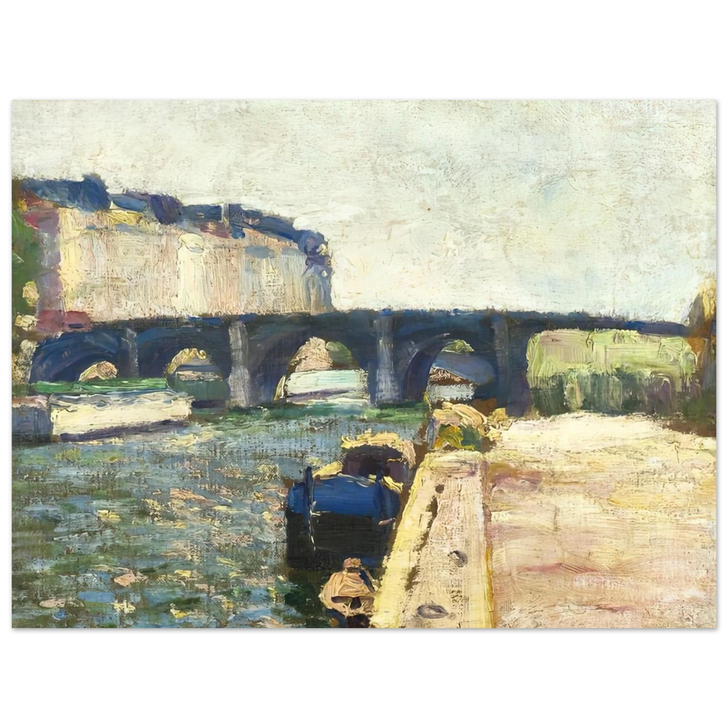 Henri Matisse - PONT DE SEINE 1897  75x100 cm / 30x40inches Fine Art Poster