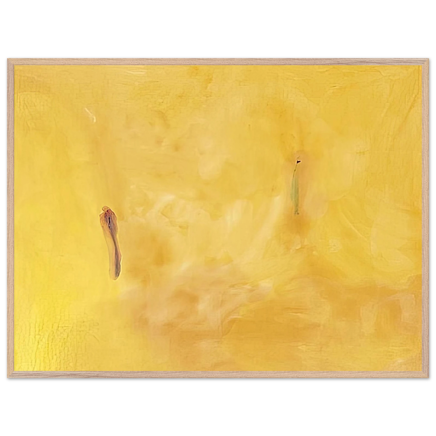 Helen Frankenthaler - Earliness - 1975 Wall art - A3 (29.7 x 42  cm) - Premium Wooden Framed Poster With Fine Art Paper-canvas - White frame