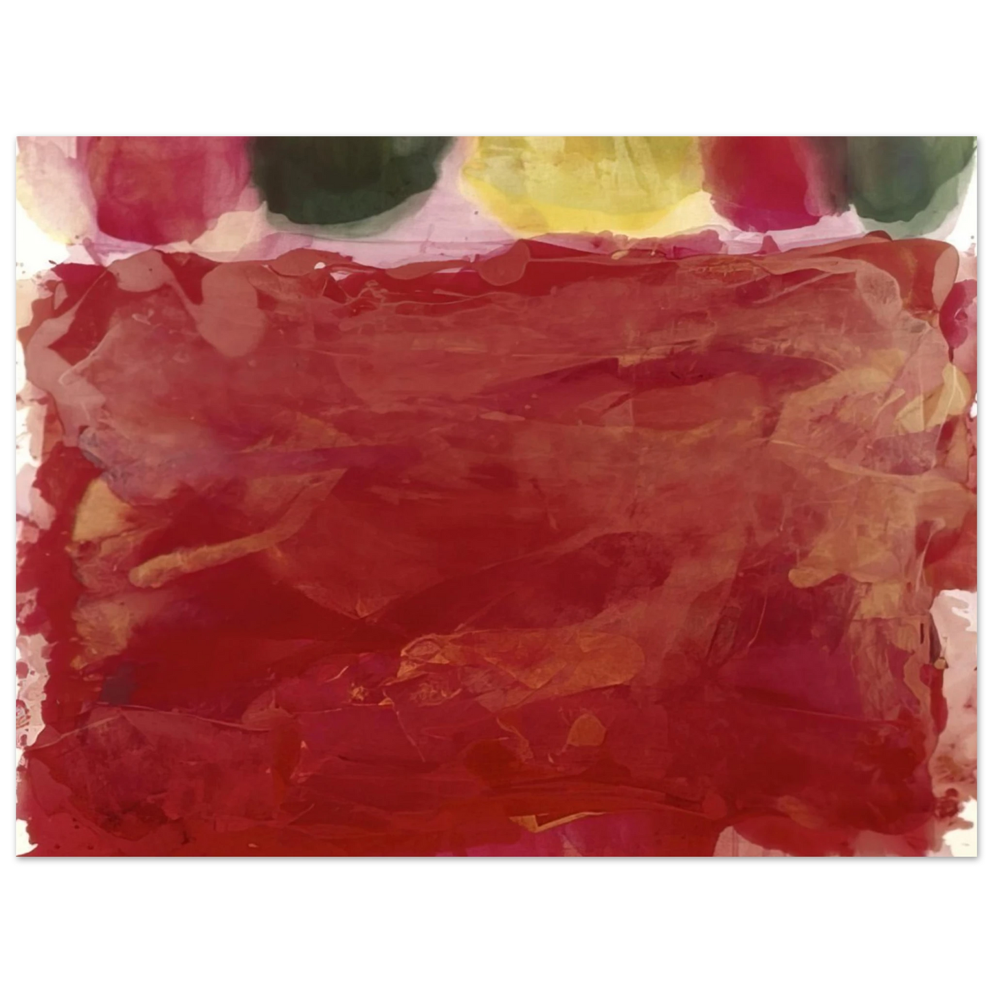Albert Irvin - Parade - 1974  75x100 cm / 30x40inches Fine Art Poster