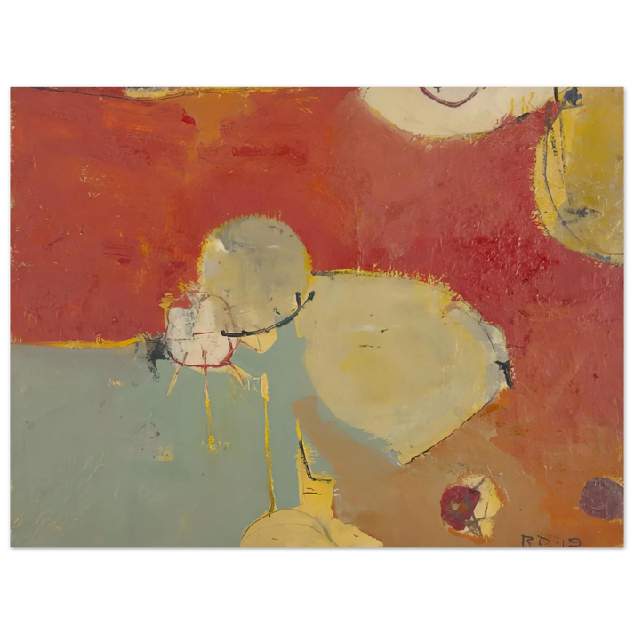 Richard Diebenkorn - Untitled #2 Sausalito  75x100 cm / 30x40inches Fine Art Poster