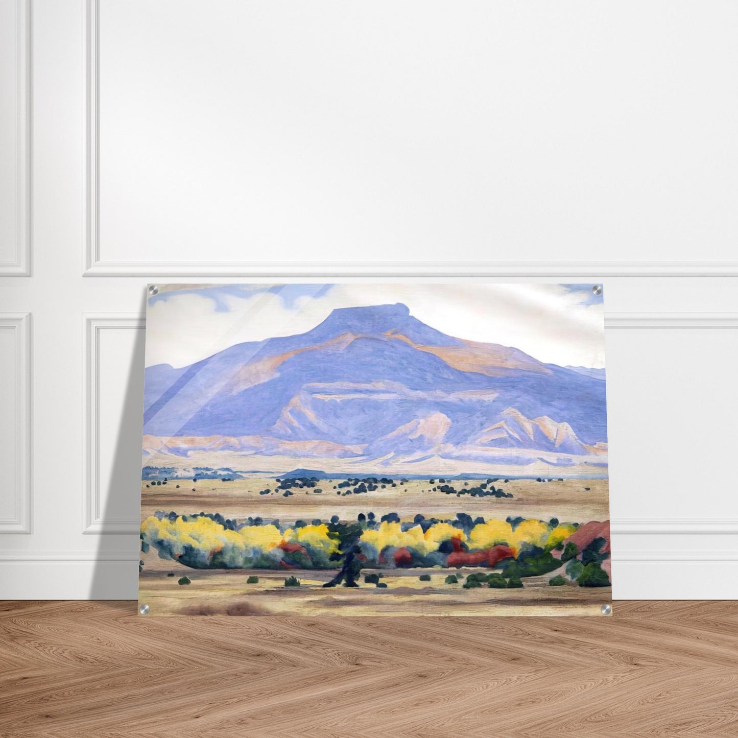 Pedernal - Georgia O'Keeffe Acrylic Print - 70x100 cm / 28x40″ inches