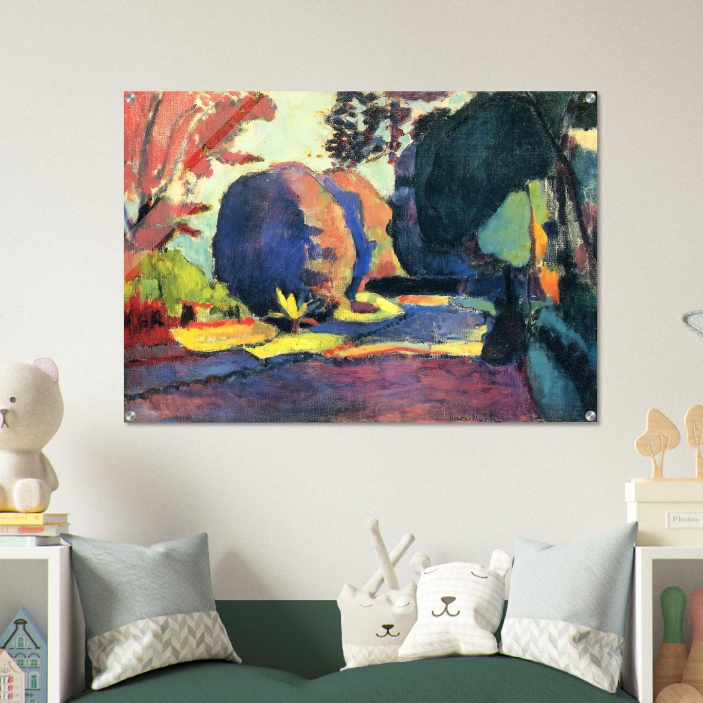 THE LUXEMBOURG GARDENS 1901 - Henri Matisse Acrylic Print - 70x100 cm / 28x40″ inches | Henri Matisse Wall Art | Henri Matisse Prints