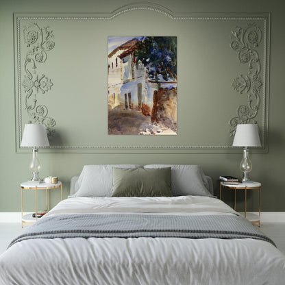 The White House - John Singer Sargent Brushed Aluminum Print - 70x100 cm / 28x40 inches | John Singer Sargent Aluminum Print | John Singer Sargent Prints