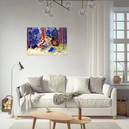 STILL LIFE HISTOIRES JUIVES 1924 - Henri Matisse Brushed Aluminum Print - 70x100 cm / 28x40 inches | Henri Matisse Aluminum Print | Henri Matisse Prints