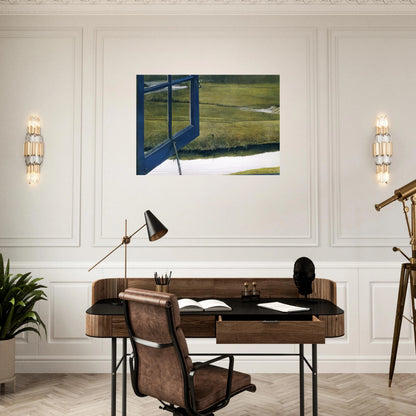 LOVE IN THE AFTERNOON - Andrew Wyeth Brushed Aluminum Print - 70x100 cm / 28x40 inches | Andrew Wyeth Aluminum Print | Andrew Wyeth Prints