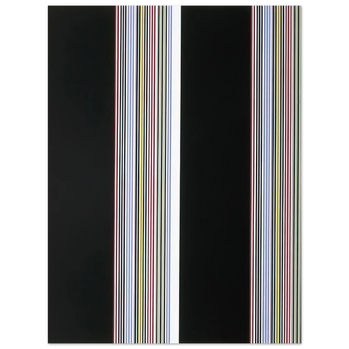Gene Davis - Smithsonian Resident Associates Program 1985 20th Anniversary Poster - 1985  75x100 cm / 30x40inches Fine Art Poster