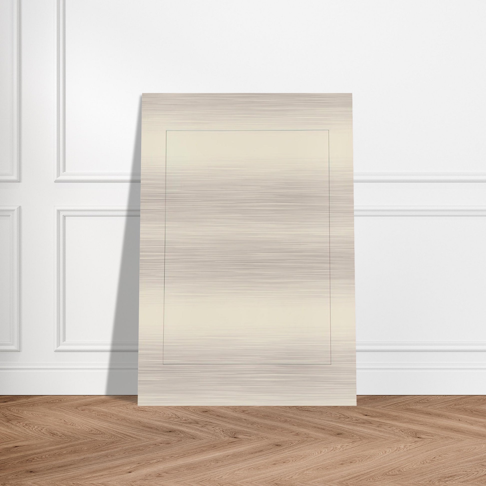 104 PERIMETER SERIES - Robert Mangold Brushed Aluminum Print - 70x100 cm / 28x40 inches | Robert Mangold Aluminum Print | Robert Mangold Prints
