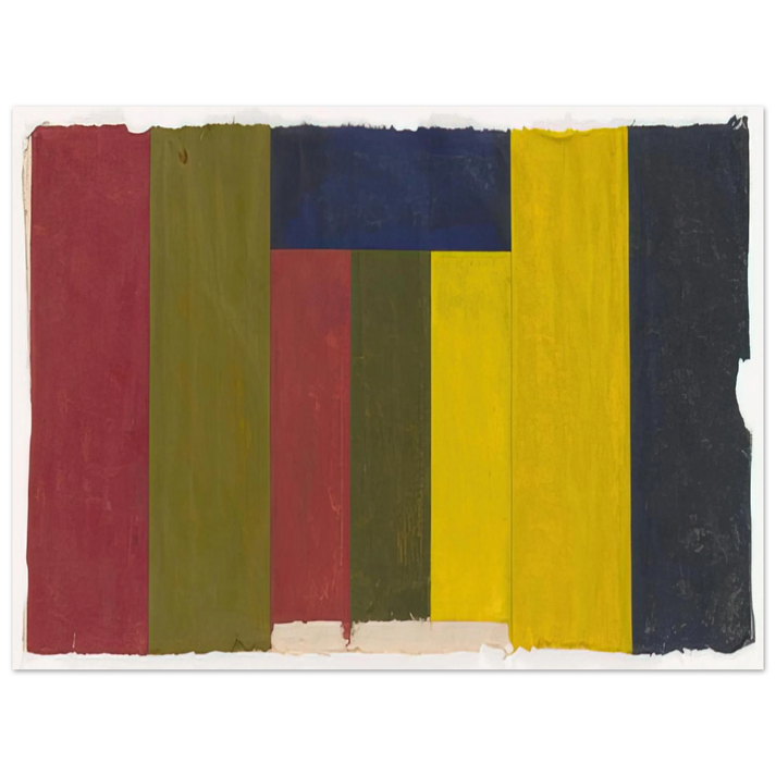 Brice Marden - Study II - 1981  75x100 cm / 30x40inches Fine Art Poster