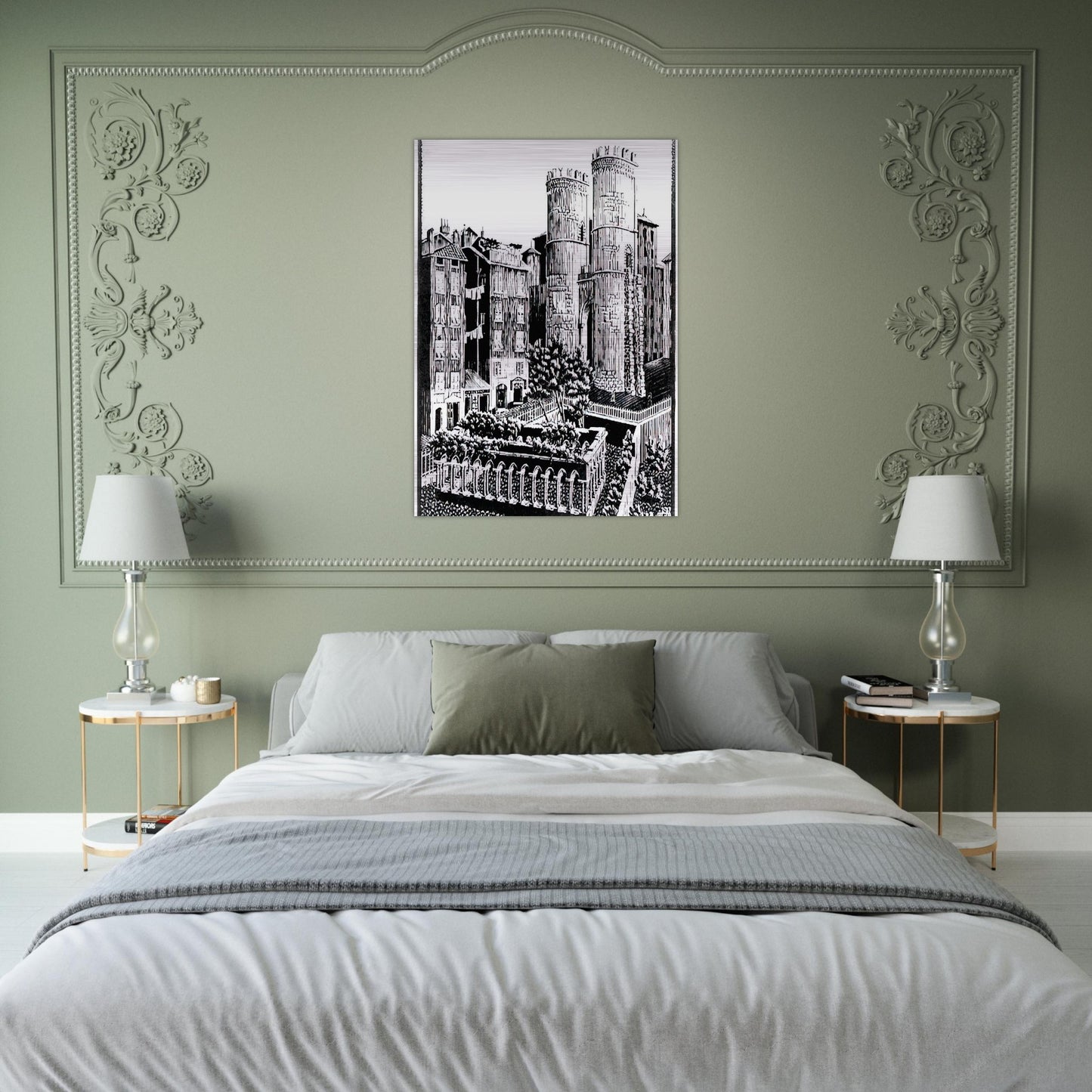 ESCHER (25) - MC Escher Brushed Aluminum Print - 70x100 cm / 28x40 inches | MC Escher Aluminum Print | MC Escher Prints | Maurits Cornelis Escher Prints