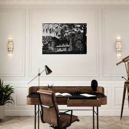 ESCHER (12) - MC Escher Brushed Aluminum Print - 70x100 cm / 28x40 inches | MC Escher Aluminum Print | MC Escher Prints