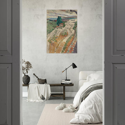PAYSAGE ST TROPEZ 1904 - Henri Matisse Brushed Aluminum Print - 70x100 cm / 28x40 inches | Henri Matisse Aluminum Print | Henri Matisse Prints