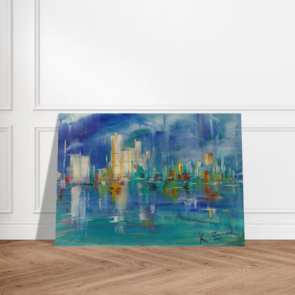Untitled - 1985 - Konrad Zuse Brushed Aluminum Print - 70x100 cm / 28x40 inches | Konrad Zuse Aluminum Print | Konrad Zuse Prints