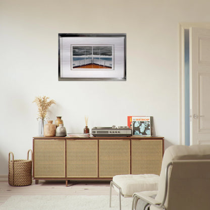 On the Great Lakes - 1953 - Clarence Holbrook Carter Brushed Aluminum Print - 70x100 cm / 28x40 inches | Clarence Holbrook Carter Aluminum Print | Clarence Holbrook Carter Prints