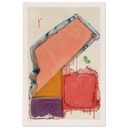 Anking - 1979 - John Hoyland Art Prints - 100x150 cm / 40x60″ inches | John Hoyland Poster | John Hoyland Prints