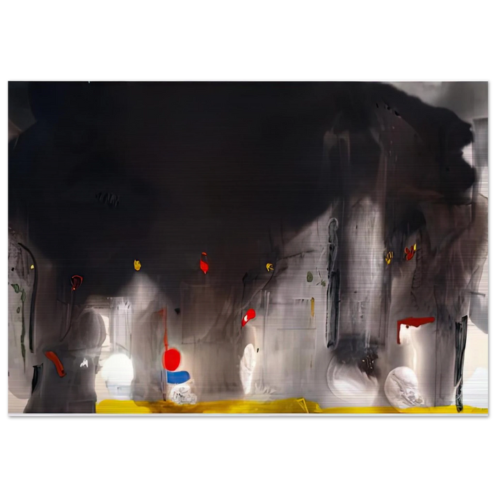 Casanova, 1988- - Helen Frankenthaler Brushed Aluminum Print - 70x100 cm / 28x40 inches | Helen Frankenthaler Aluminum Print | Helen Frankenthaler Prints