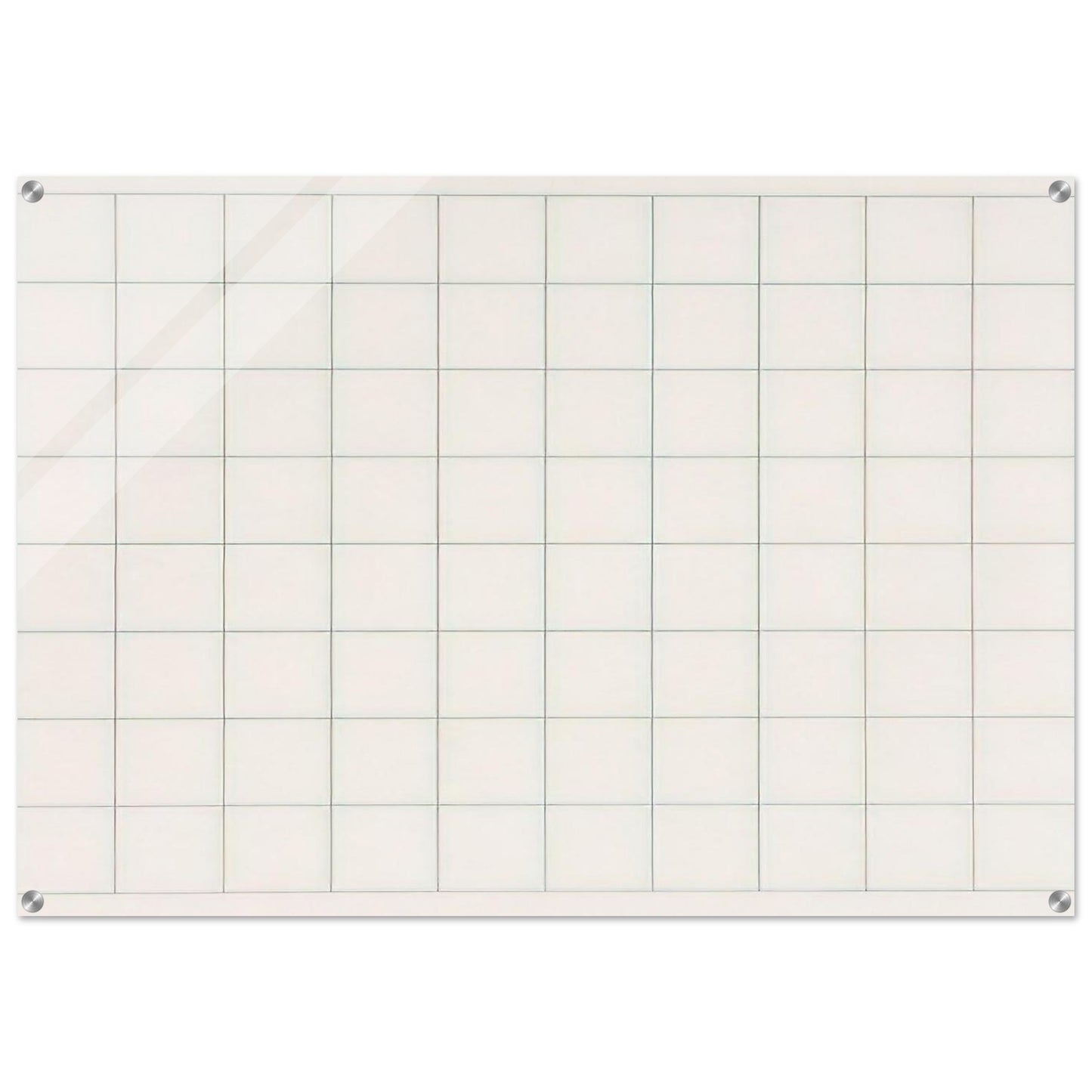 On a clear day, #1 - Agnes Martin Acrylic Print - 70x100 cm / 28x40″ inches