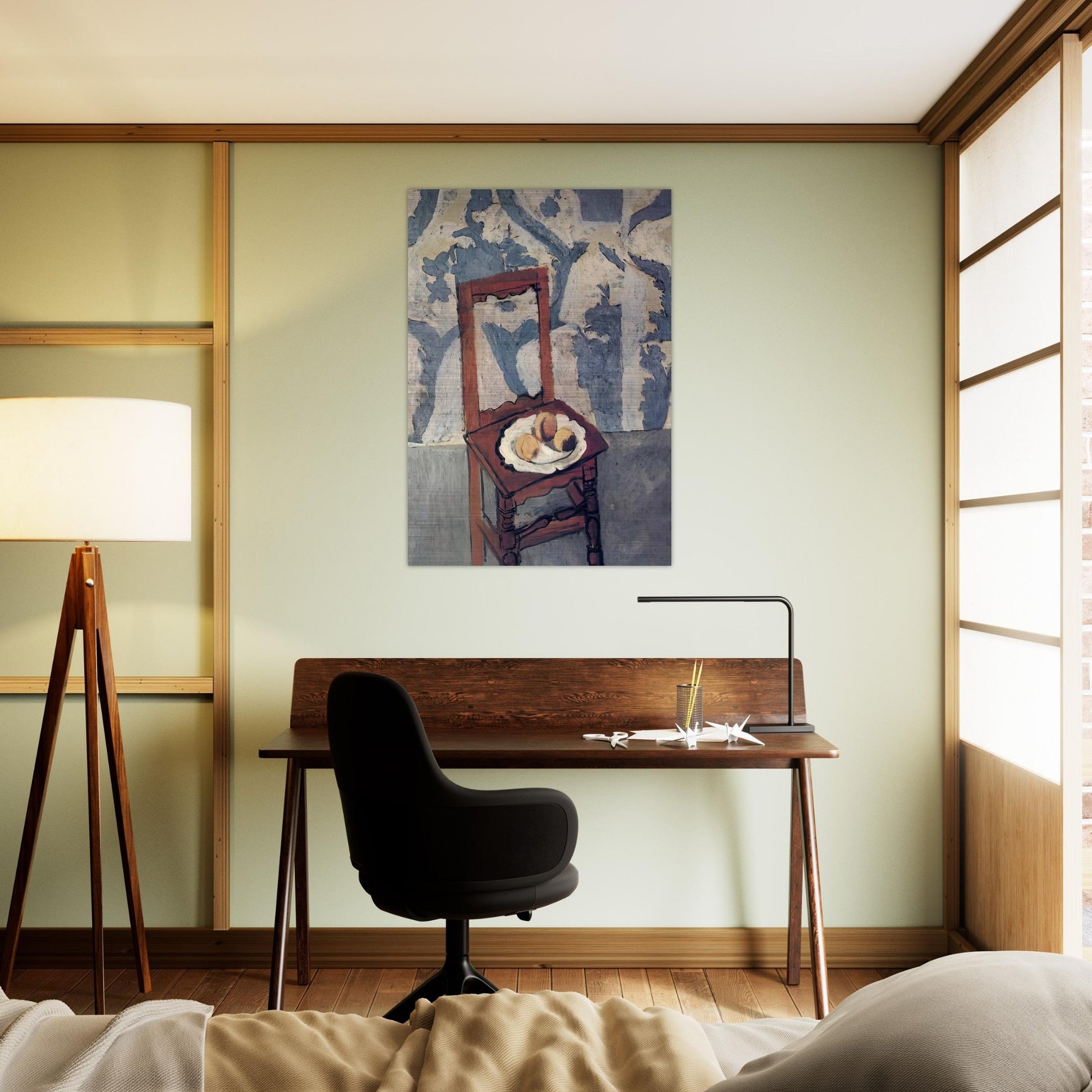 THE LORRAIN CHAIR - Henri Matisse Brushed Aluminum Print - 70x100 cm / 28x40 inches | Henri Matisse Aluminum Print | Henri Matisse Prints