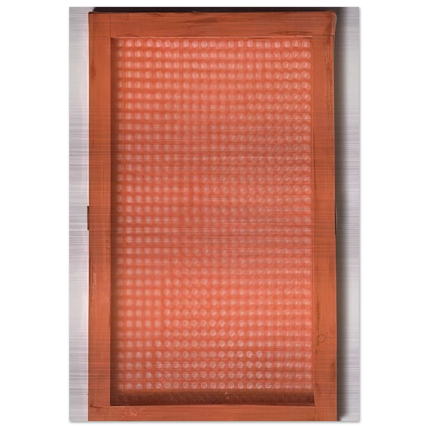 Volume a moduli sfasati - 1960 - Dadamaino Brushed Aluminum Print - 70x100 cm / 28x40 inches | Dadamaino Aluminum Print | Dadamaino Prints
